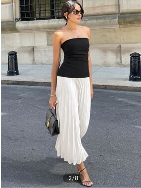 Commense pleated dress size medium